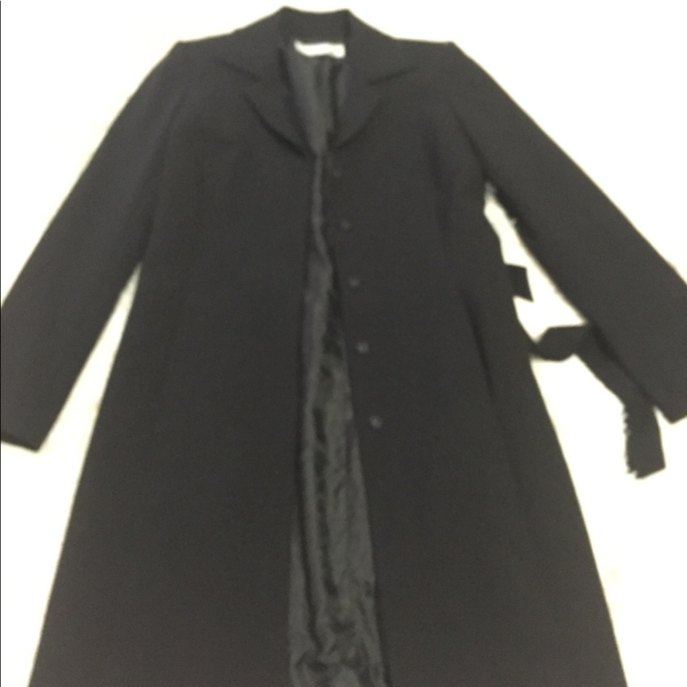 Tahari dress suit trench jacket